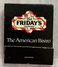 Matchbook T.G.I. Friday's The American Bistro #0185
