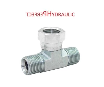 PERFECT HYDRAULIC Raccord hydraulique en T BAB T BSP UNF ORFS et métrique