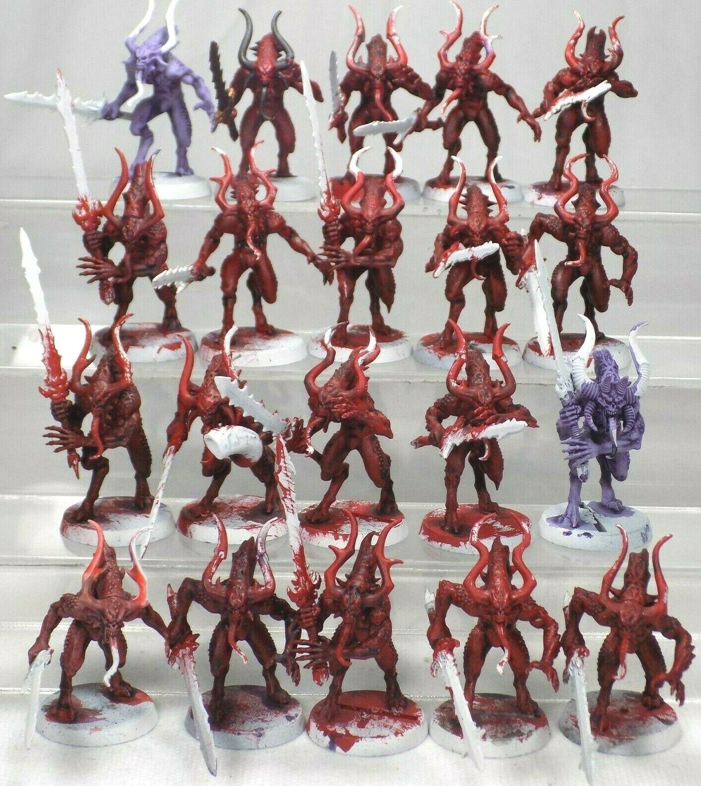 40k Daemons bloodletters of khorne Age of Sigmar warriors of chaos 40k Daemons bloodletters of khorne Age of Sigmar warriors of chaos