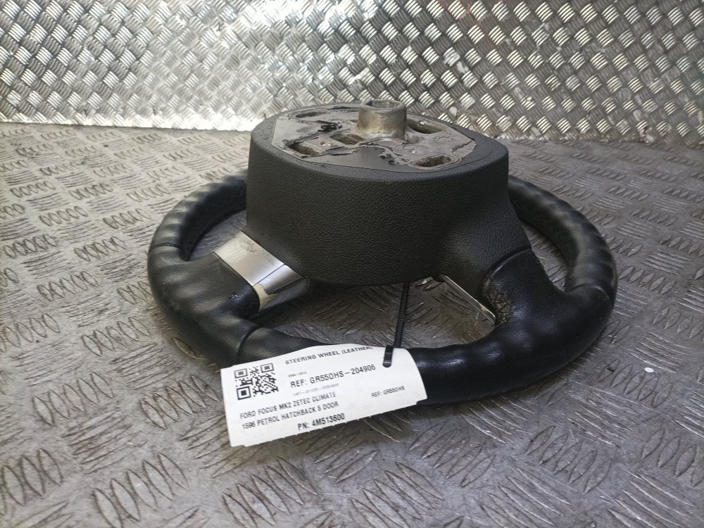 Ford Focus Mk2 04-08 Steering Wheel With Airbag 4M513600 for sale  
