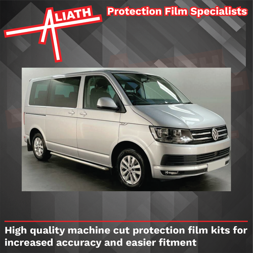 VW Transporter Caravelle T6 Rear Bumper Scratch Guard Paint Protection Film T6.1 - Picture 3 of 3