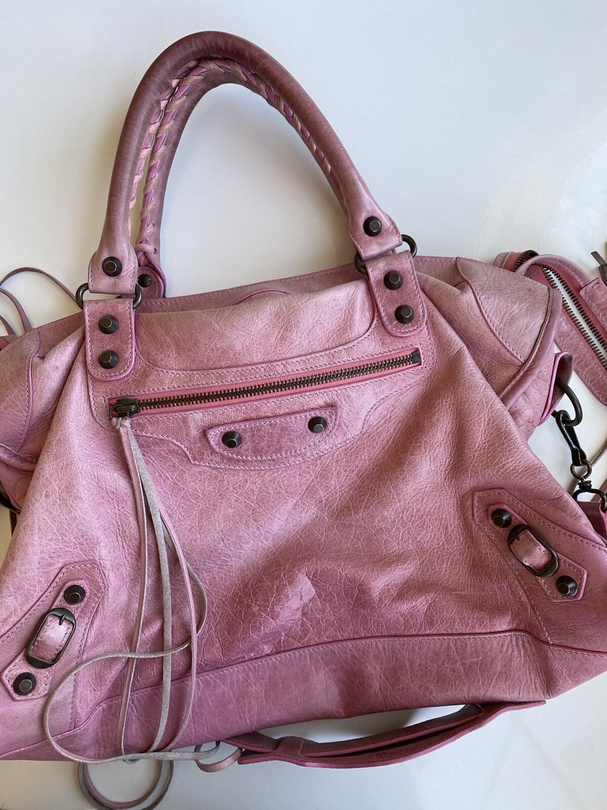 balenciaga motorcycle city bag