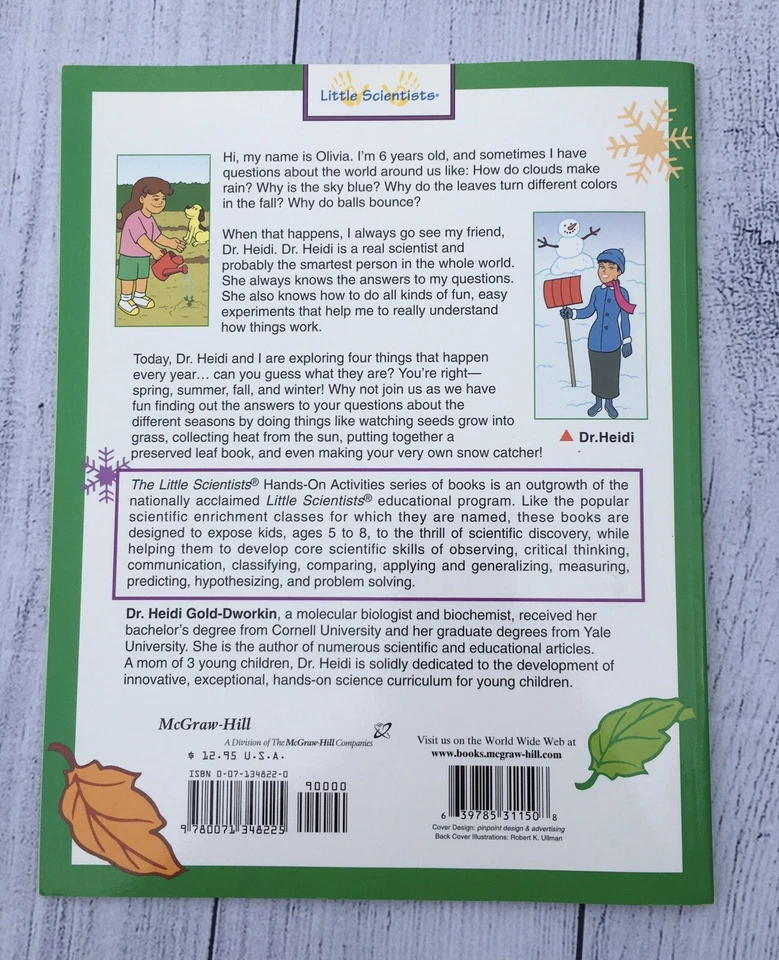 Little Scientists Hands-On Activities: Changing Seasons by Dr. Gold-Dworkin - Image 3 of 3
