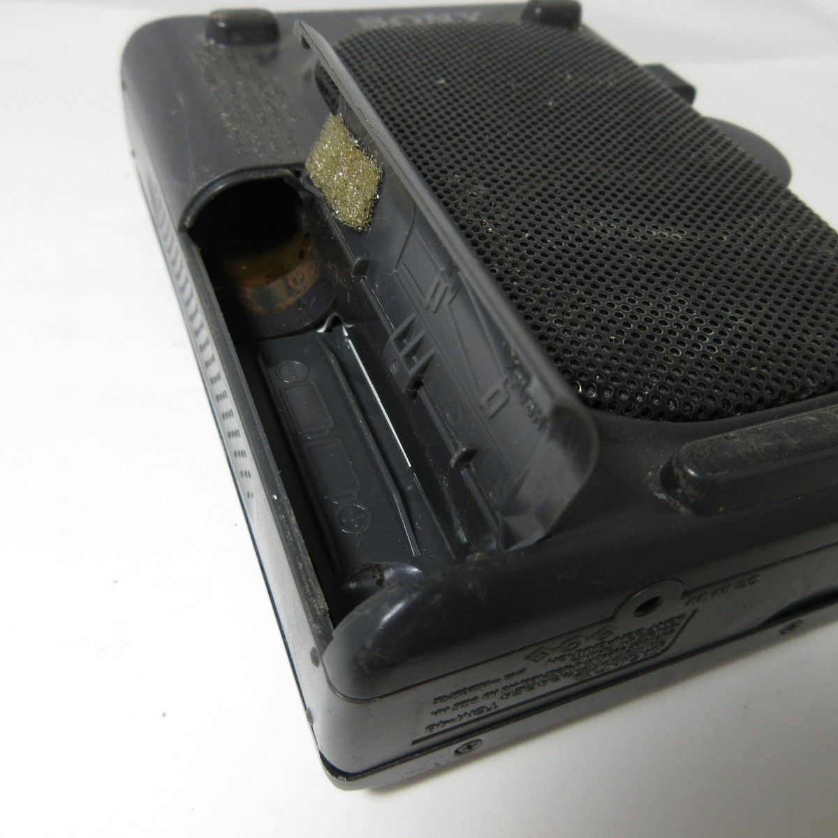 ポータブルプレーヤー SONY TCM-48 Cassette-Corder SONY TCM-48 Walkman Cassette Corder, EX Silver Shape