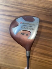 TaylorMade Titanium 10.5* Driver- Bubble Graphite Shaft R-80 Plus - RH