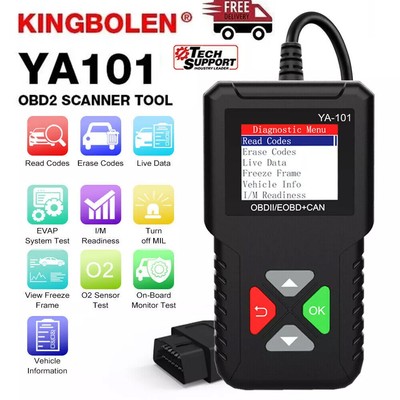 YA101 Automotive OBD2 Scanner OBDII Code Reader Car Engine Check Diagnostic Tool
