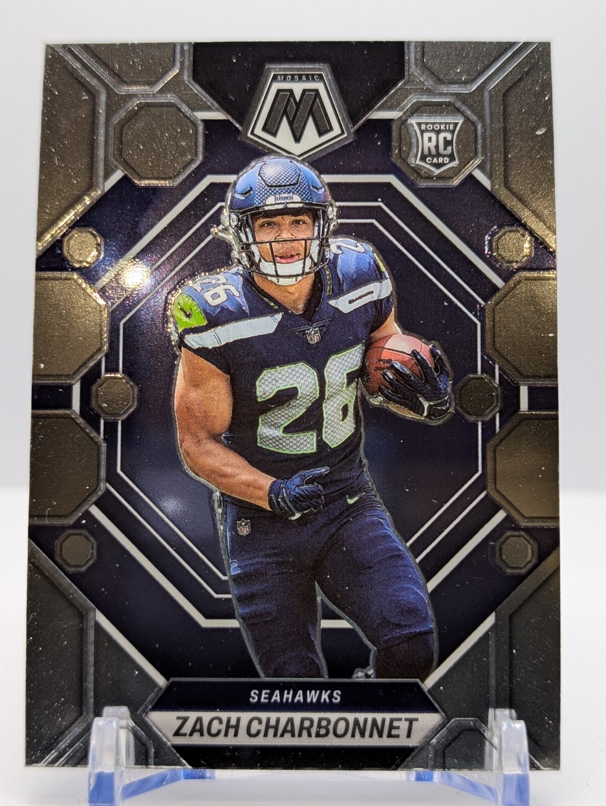 2023 Panini Mosaic - #379 Zach Charbonnet (RC)