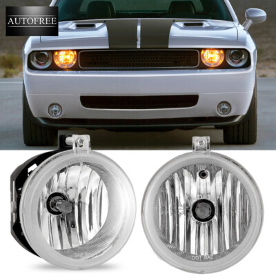 Fog Lights For 2008-2010 Dodge Challenger Nitro Avenger Caliber/ 06-09  Charger | eBay