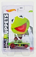 Kermit the Frog Hot Wheels Disney THE MUPPETS kept inside Nozlen Protective Case