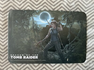 Shadow of the Tomb Raider, Lara Croft Belchschild,wie neu,Playstation.18,5x12,5