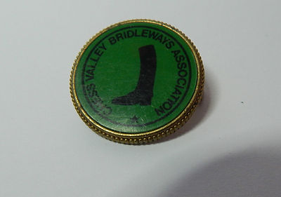 Vintage chess valley Bridalway Association badge