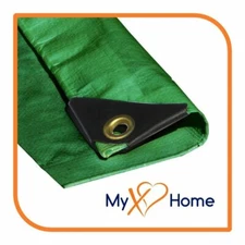 6 x 16 Green Color 12 Mil Heavy Duty Tarp / Canopy
