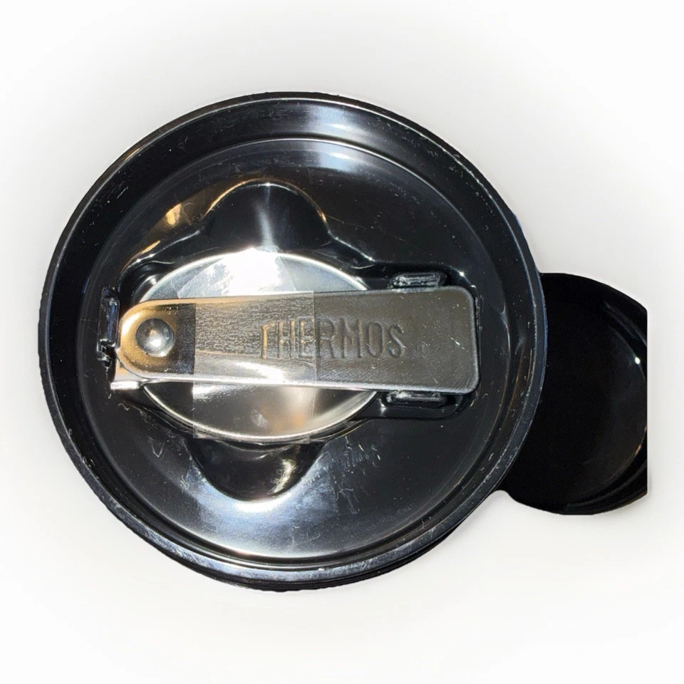 Termo 16 oz acero inoxidable aislado tarro de comida fría/caliente con cuchara plegable Foto 2 de 4