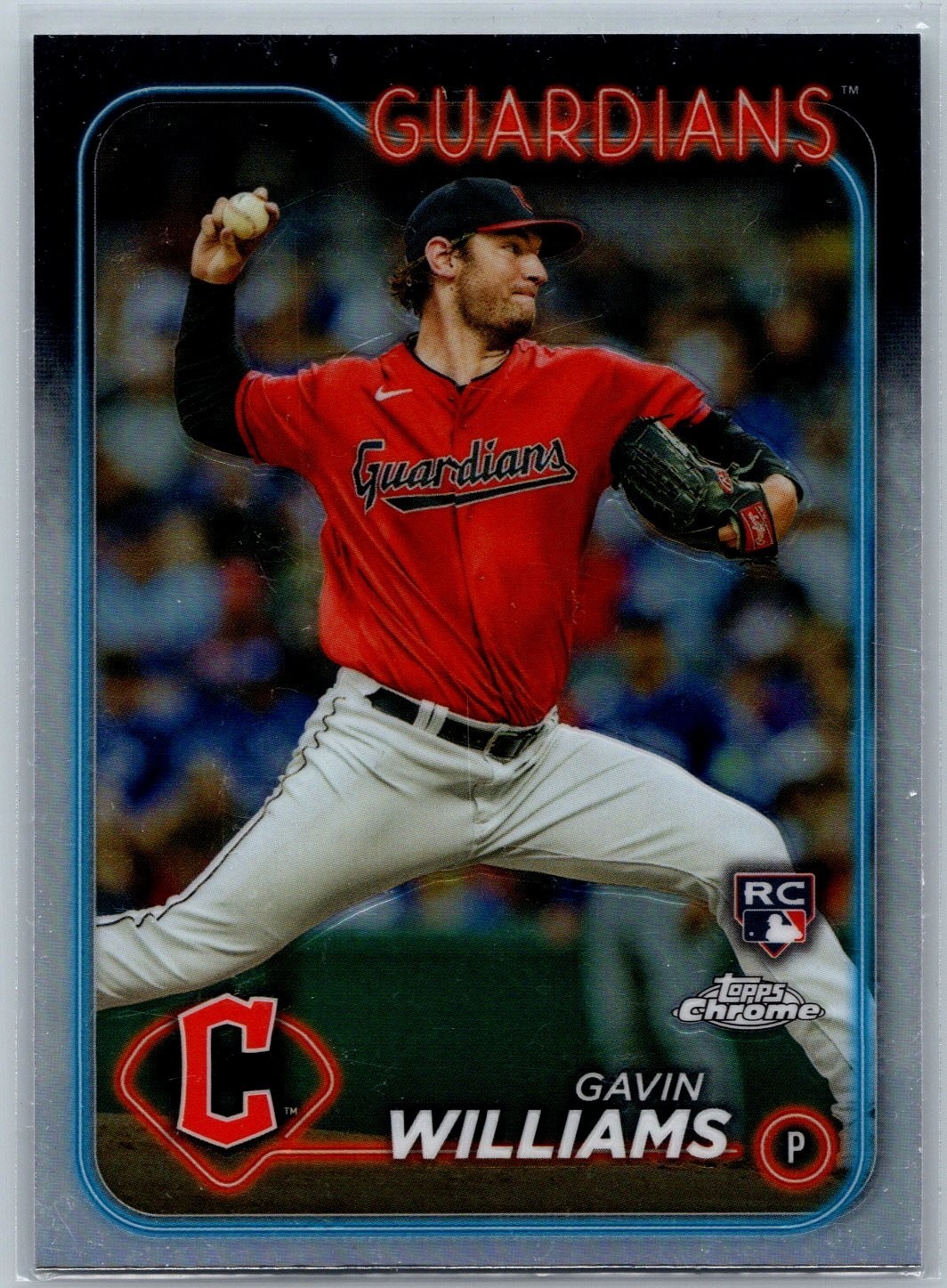 2024 Topps Chrome - Gavin Williams #15 Refractor (RC)