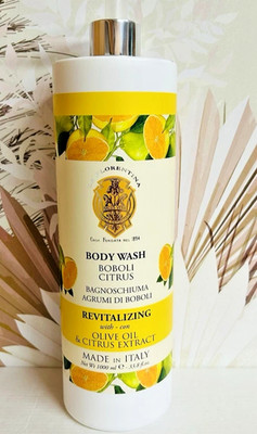 La Florentina Italy Boboli Citrus Revitalizing Body Wash Soap FULL SIZE 33.8 oz.