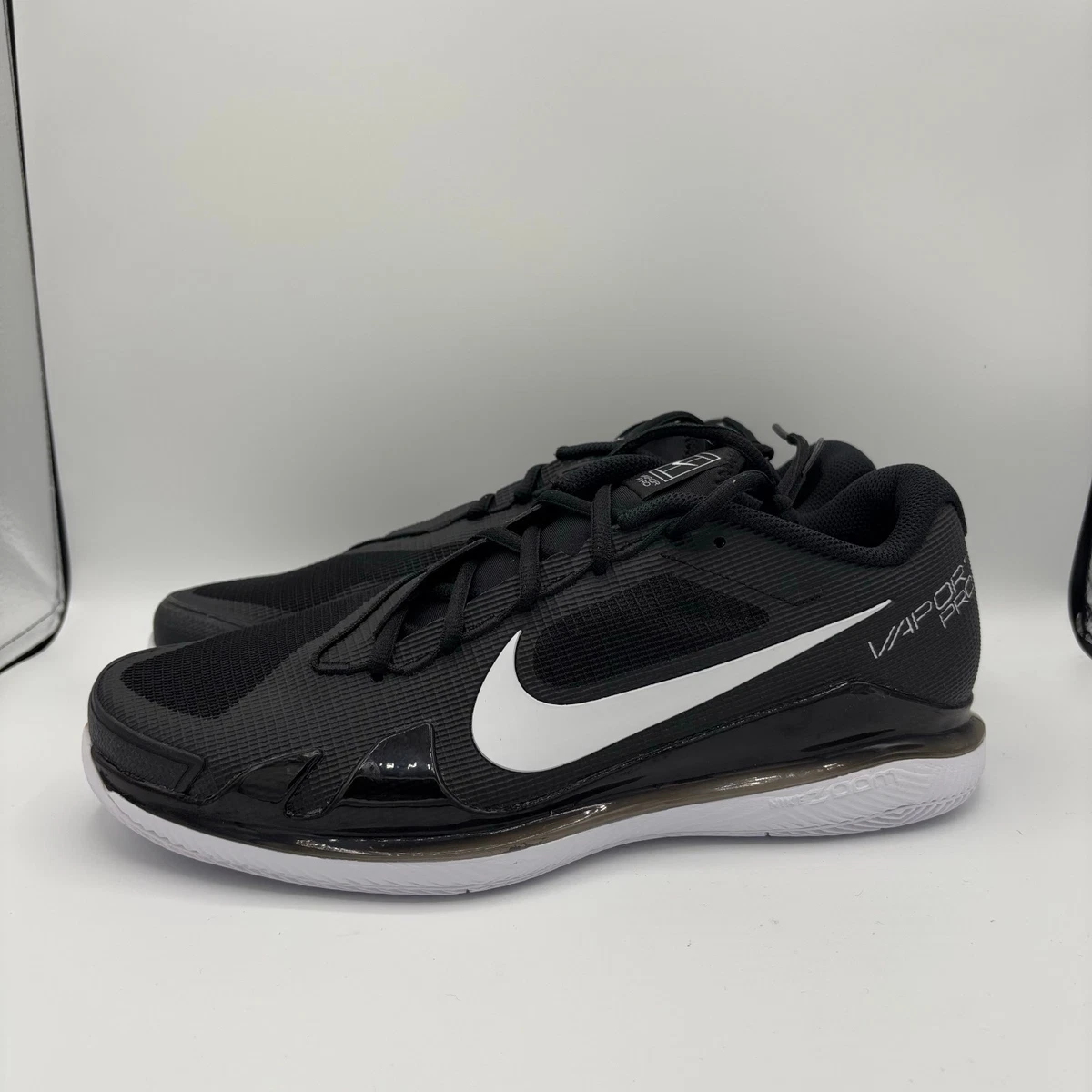 NikeCourt Zoom Pro White Black for Sale | Authenticity Guaranteed