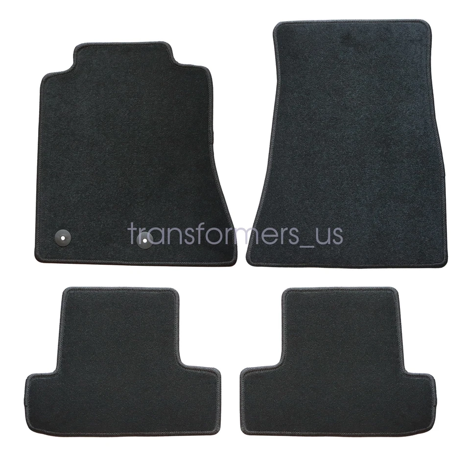 Alfombrillas de terciopelo de repuesto para Ford Mustang 2005-2014 4X Foto 4 de 4