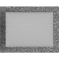 Kratki LüFtungsgitter 22X30 Schwarz Und Silber