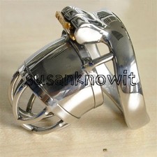 Real Stainless Steel Cage Male Chastity Device Chastity Belt Peni Cage