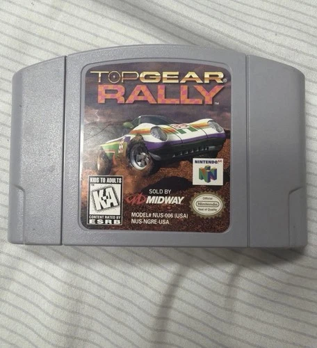 New ListingLot of 3 (N64) Cartridge Only Games (top Gear, Star Wars, Snowboard)