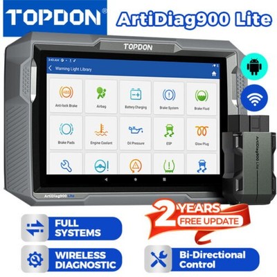 TOPDON Artidiag900 Lite KFZ OBD2 Diagnosegerät ALLE System Deutsch Aktiver Test