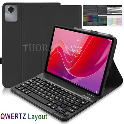 Hülle Für Lenovo Tab M11 TB-330FU/331FC 11'' 2024 QWERTZ Bluetooth Tastatur Maus