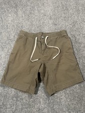 Vuori Shorts Mens Large Ripstop Elastic Waist Drawstring Hiking Pockets Zip