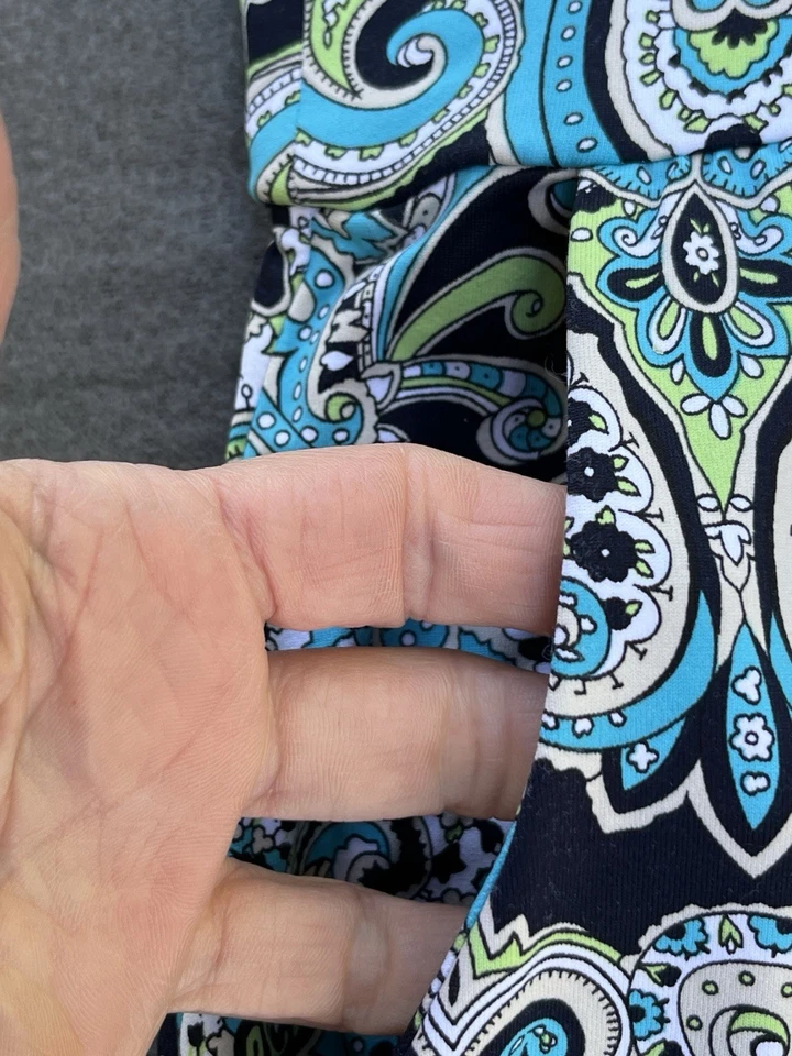 Vestido Charter Club para mujer talla PL pequeño grande verde azul cachemira manga gorra Foto 4 de 4