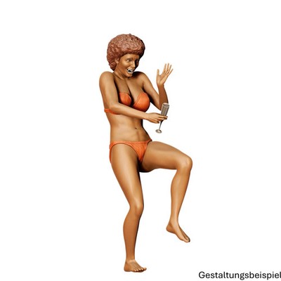 3D Druck Miniatur - Pool Party - (3DP-244)