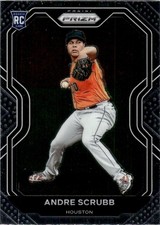2021 Panini Prizm Andre Scrubb Rookie Houston Astros #54