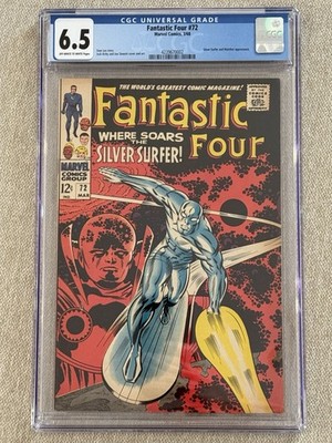 Fantastic Four #72 (Marvel Comics March 1968) CGC 6.5