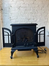 “Goodmans Electric Stove Heater 2000W Freestanding Fire Log Effect – Working”