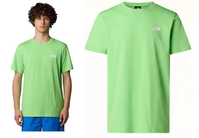 Camiseta The North Face Para Hombre Cuello Redondo Meta Lima Cúpula Simple Primavera Verano Camiseta - Imagen 1 de 4