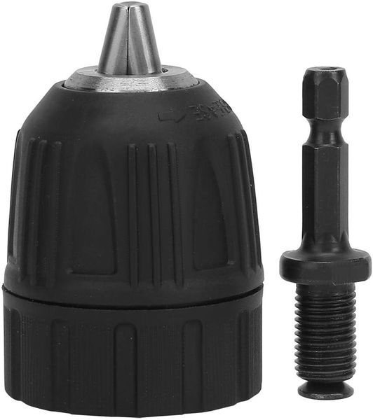 Schnellspannbohrfutter KunststoffgehäUse 0, 8 10 Mm 3/8 24UNF + 1/4 Sechskant 3/-image