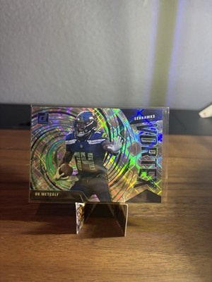 2021 Panini Donruss - Vortex DK Metcalf #VTX-DKM Cosmic /100