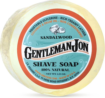 Jabon Afeitar Hombre Sandalo Espuma Suave Hidratante Protege Cuidado Clasico