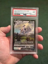Arceus V SWSH204 Arceus Figure Collection Black Star Promo Pokemon TCG PSA 9