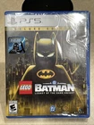 New ListingLego Batman PS5 DELUXE EDITION Legacy of The Dark Knight NEW Physical Copy