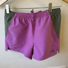 The North Face Girls G Class V Shorts Wisteria Purple Outdoor HikeSize M 10/12
