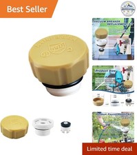 Outdoor Faucet Repair Kit 1 Pack ABS Plastic Anti-Siphon Valve Yellow