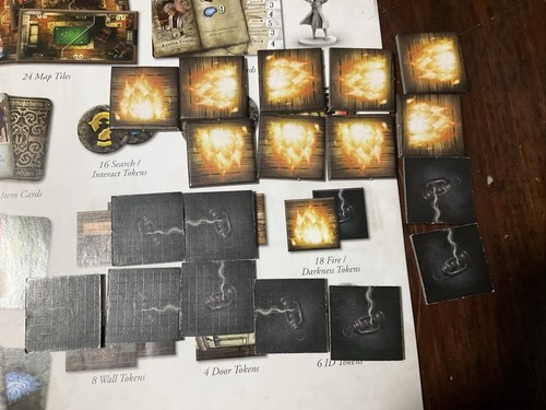mansions of madness 2nd edition board game Replacement Pieces Tokens - Picture 11 of 18