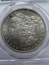 Historische US-Münze – Morgan Silver Dollar Replik, Versilbertes Messing, Sammlerstück, Geschenkidee