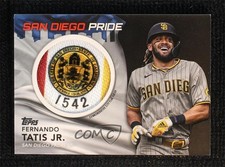 2022 Series 1 City Flag Commemorative Relics Black Fernando Tatis Jr Patch 0r8j