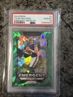 2024 Panini Prizm - Emergent Caleb Williams #1 Green Ice Prizm (RC)