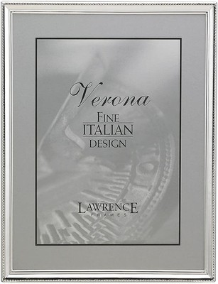 Lawrence Frames 11657 Polished Silver Plate 5x7 Picture Frame - 5x7, 