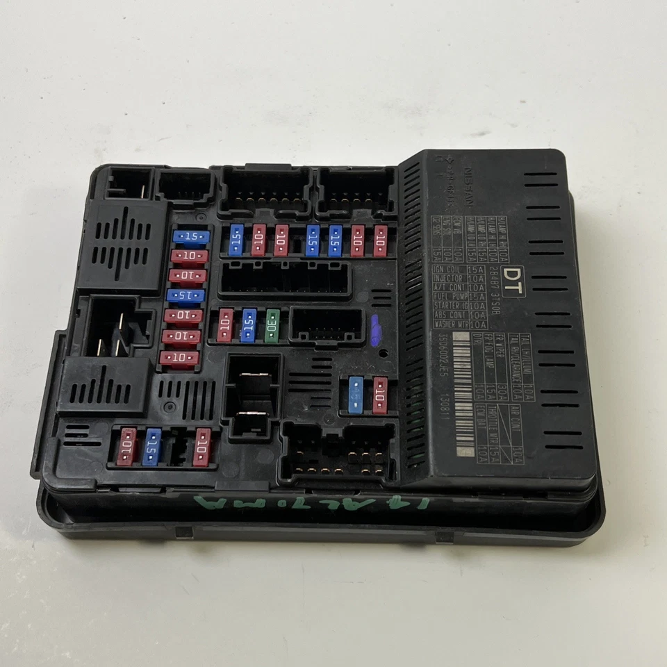 Nissan Altima 2014 bahía de motor panel de fusibles caja de fusibles 284B73TS0B fabricante original Foto 4 de 4