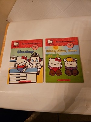 Sanrio  Hello Kitty Phonics Reading  Program Book 11,12 By Scholastic