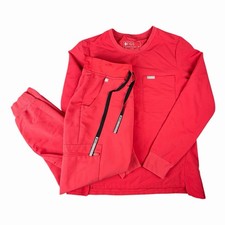 FIGS Technical Collection Scrub XS Long Sleeve Catarina Top, Zamora Jogger XS/P