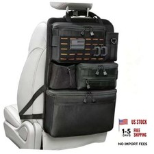 Upgraded One-Piece Universal Car Seat Back Organizer with Multiple Pockets