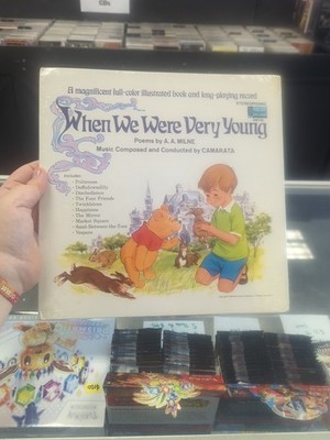 WINNIE THE POOH   WHEN WE WERE VERY YOUNG  DISNEYLAND  3976 LP Sealed 